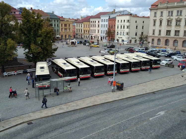 Nové autobusy jihlavské MHD