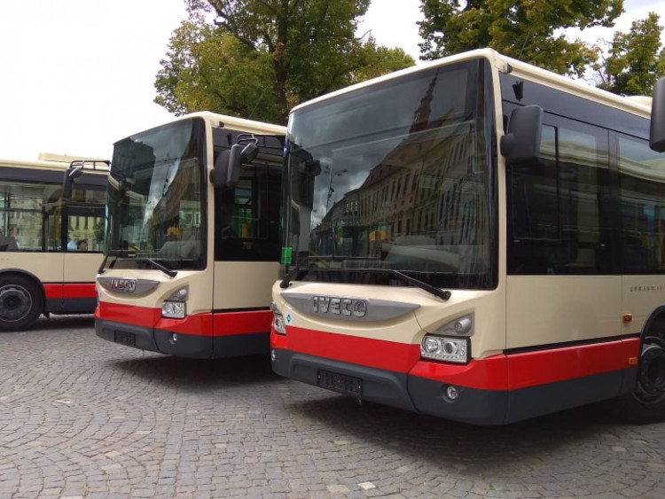 Nové autobusy jihlavské MHD