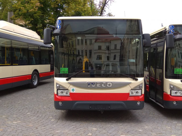 Nové autobusy jihlavské MHD