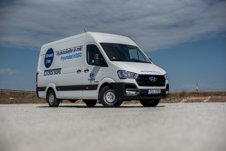 Ideální parťák pro podnikání i volný čas. To je Hyundai H350