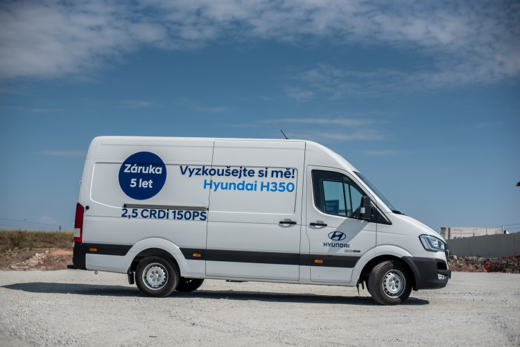 Ideální parťák pro podnikání i volný čas. To je Hyundai H350