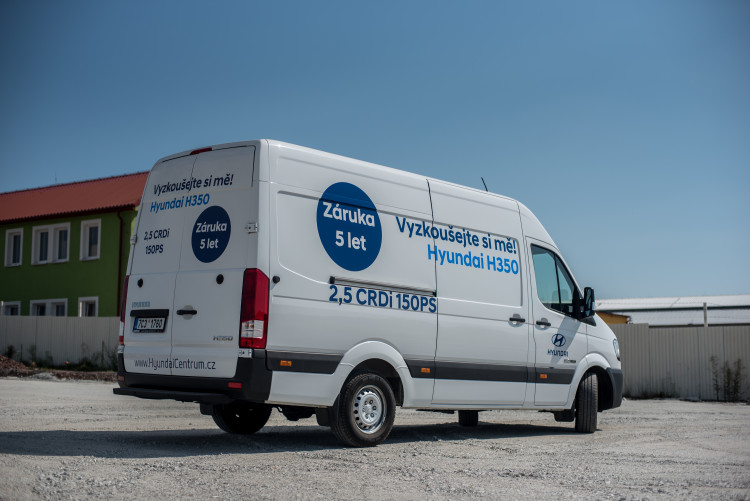 Ideální parťák pro podnikání i volný čas. To je Hyundai H350