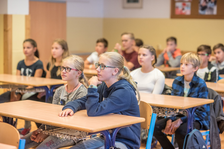 Zahájení školního roku 2018/2019 v ZŠ Oskara Nedbala v Českých Budějovicích