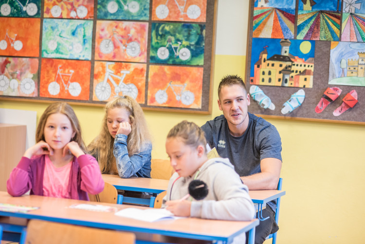 Zahájení školního roku 2018/2019 v ZŠ Oskara Nedbala v Českých Budějovicích