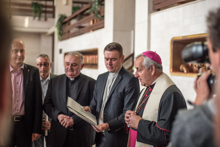 Žehnání pivu v Budějovickém Budvaru 2018