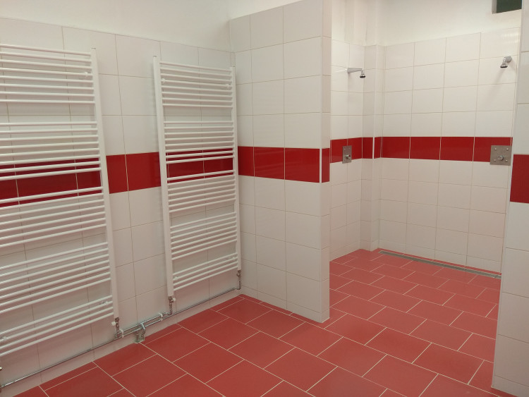 Představení zrekonstruovaného zázemí v hale SK Jihlava