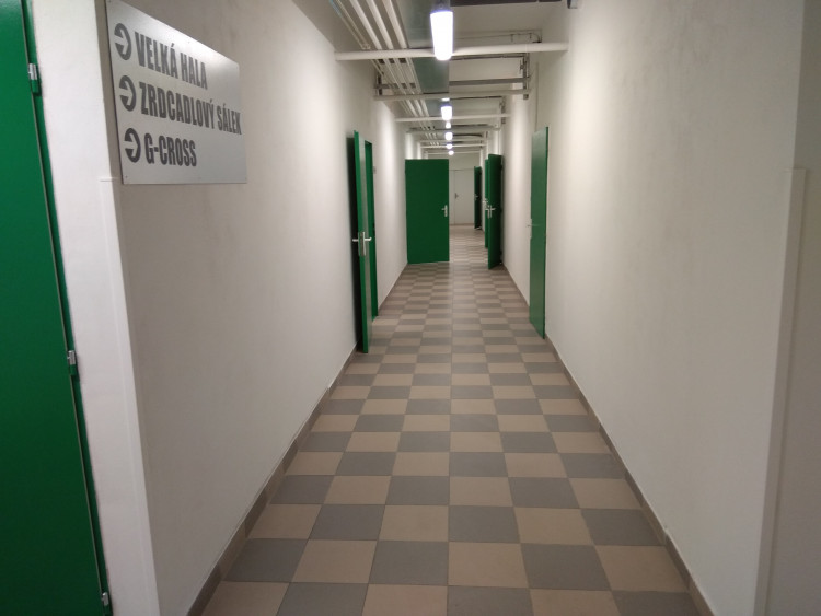 Představení zrekonstruovaného zázemí v hale SK Jihlava