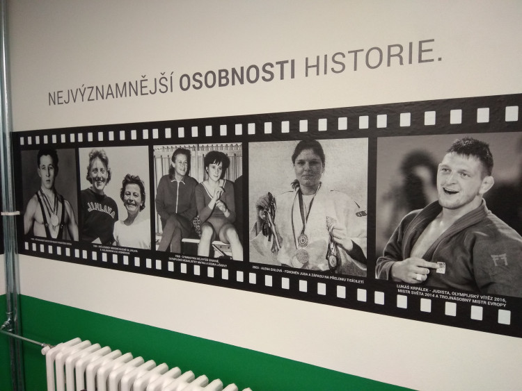 Představení zrekonstruovaného zázemí v hale SK Jihlava