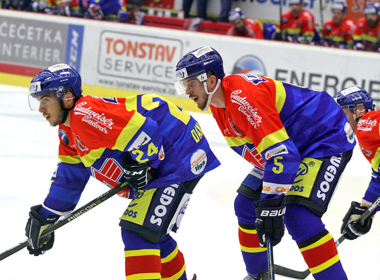 Domácí duo Milan Dančišin (vlevo) a Karel Plášil