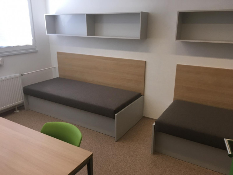 Nově zrekonstruovaná kolej K1