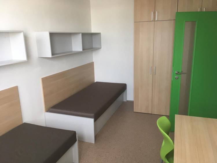 Nově zrekonstruovaná kolej K1