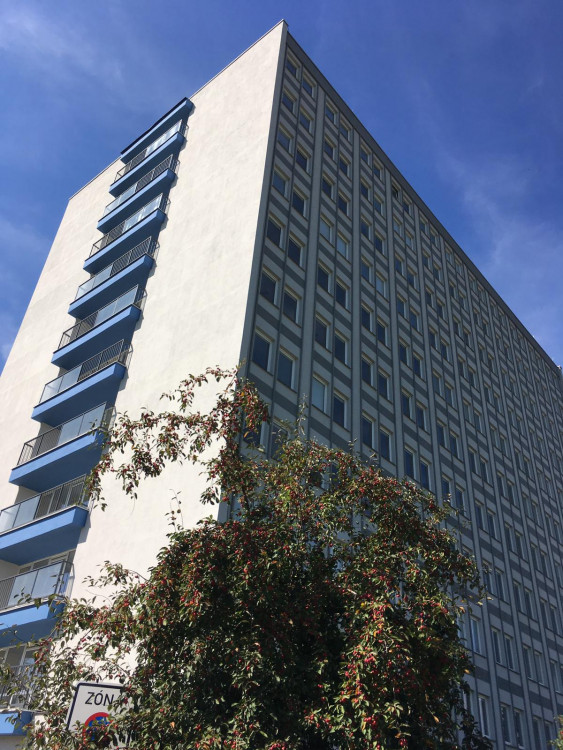 Nově zrekonstruovaná kolej K1