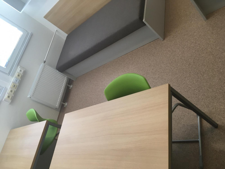 Nově zrekonstruovaná kolej K1