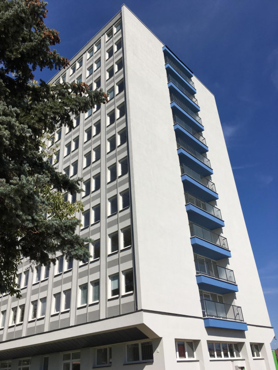 Nově zrekonstruovaná kolej K1