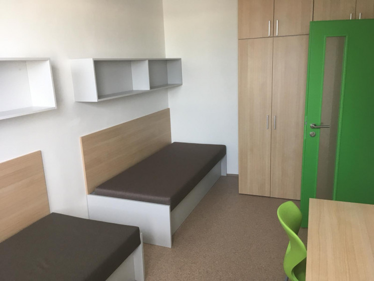 Nově zrekonstruovaná kolej K1