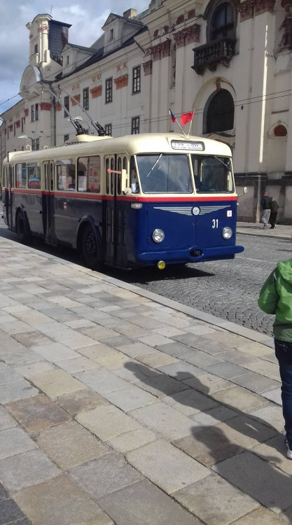 Historické trolejbusy v Jihlavě