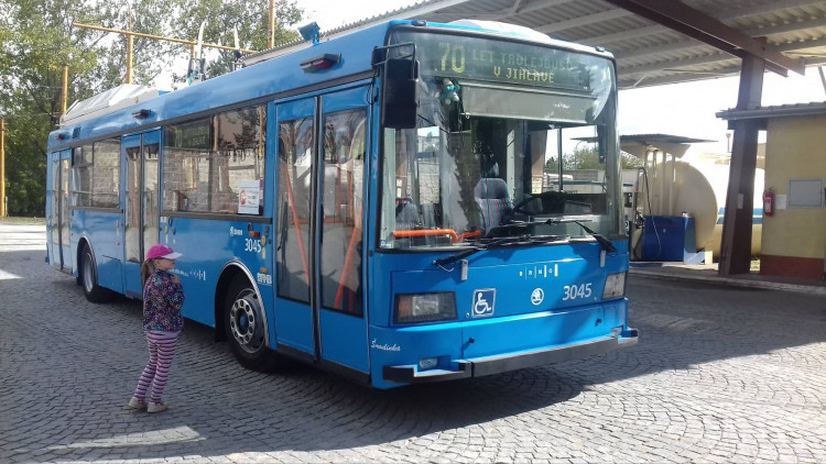 Historické trolejbusy v Jihlavě