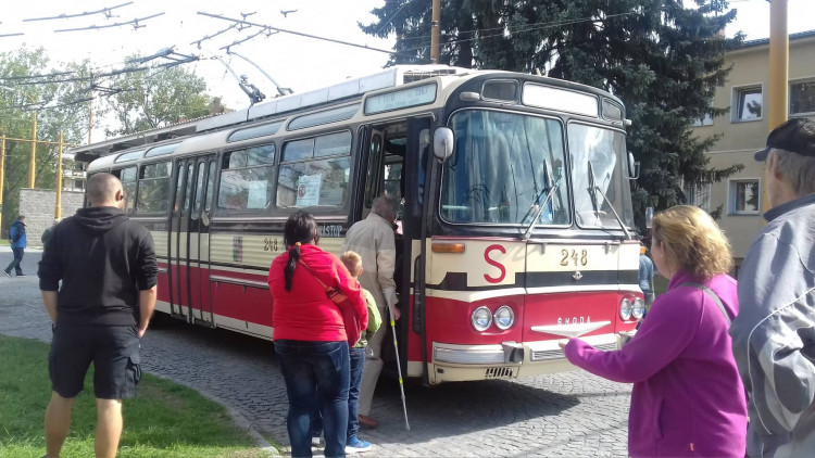 Historické trolejbusy v Jihlavě