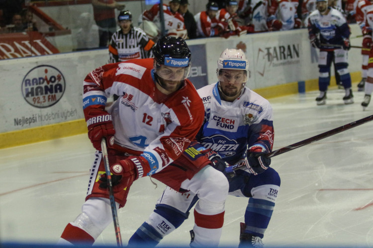 FOTOGALERIE: Mora byla Kometě rovnocenným soupeřem, padla s ní až v nájezdech