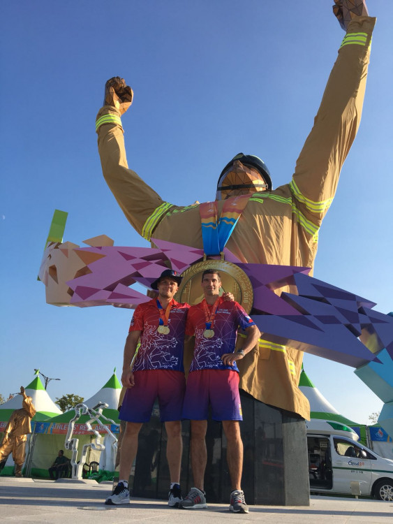 Jihočeští hasiči na Světových hasičských hrách v Jižní Koreji