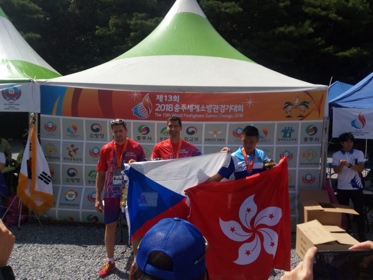 Jihočeští hasiči na Světových hasičských hrách v Jižní Koreji