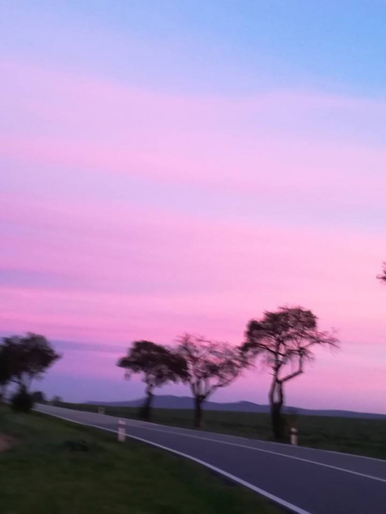 Rudé nebe nad Budějcema