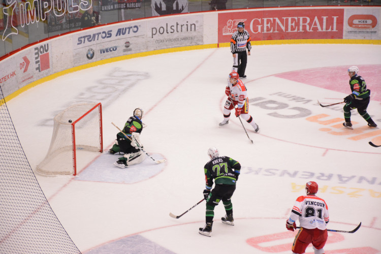 Hradečtí hokejisté porazili Karlovy Vary
