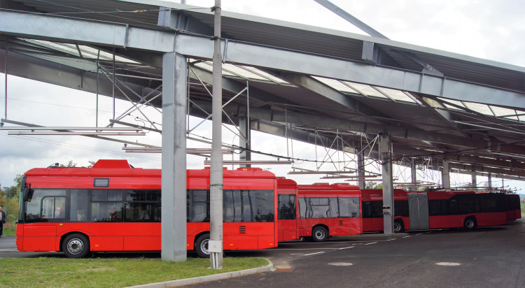 Elektrobusy nové generace v Českých Budějovicích