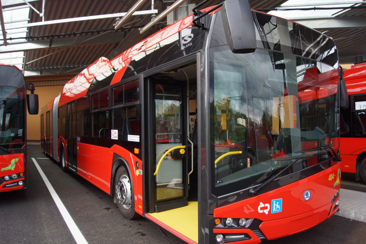 Elektrobusy nové generace v Českých Budějovicích