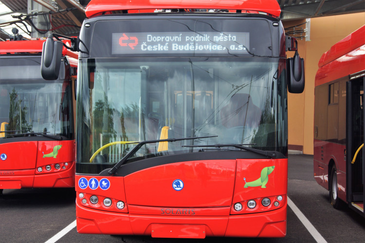 Elektrobusy nové generace v Českých Budějovicích