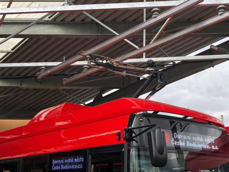 Elektrobusy nové generace v Českých Budějovicích