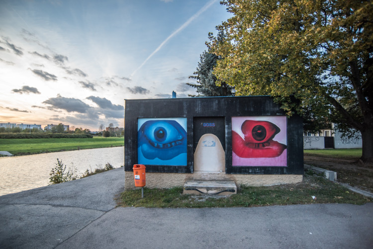 Graffiti v Budějcích