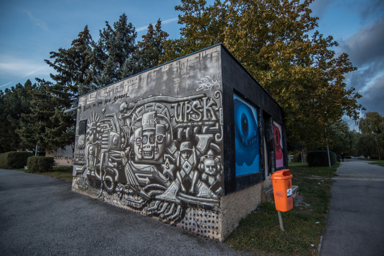 Graffiti v Budějcích
