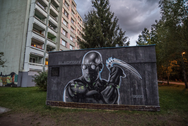 Graffiti v Budějcích