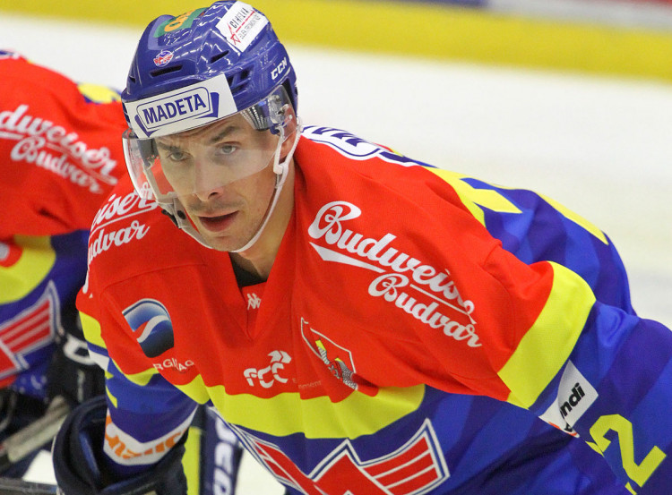 Střelec jedné z domácích branek Jiří Šimánek