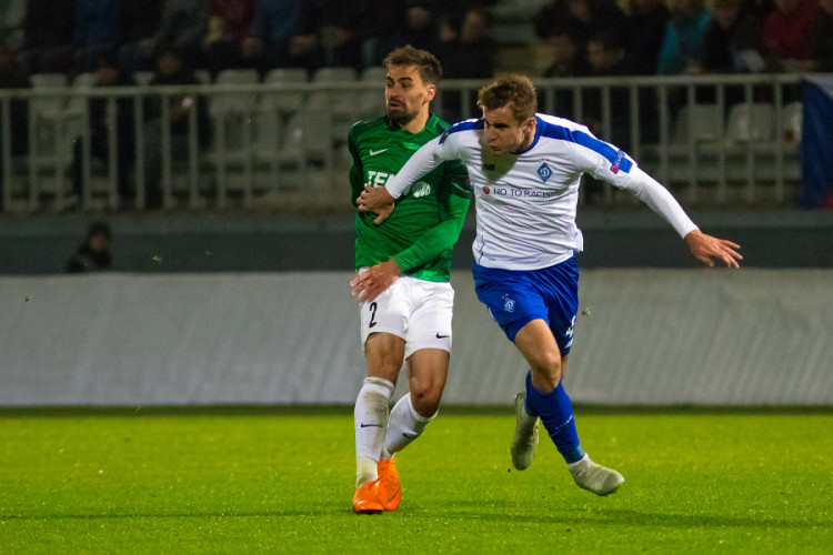 Zápas FK Jablonec s Dynamo Kyjev