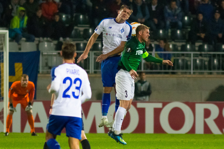 Zápas FK Jablonec s Dynamo Kyjev