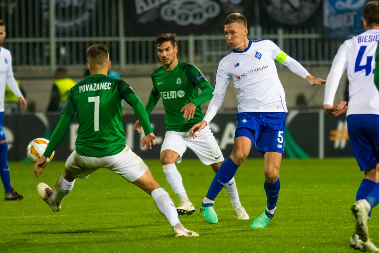 Zápas FK Jablonec s Dynamo Kyjev