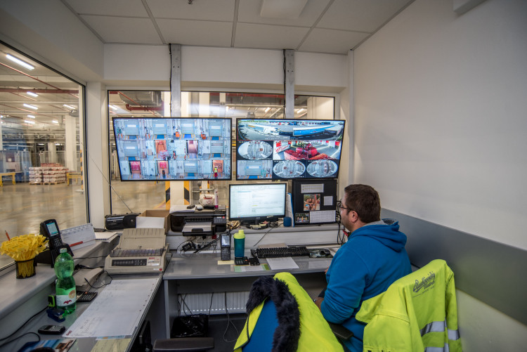 Nový logistický areál Budějovického Budvaru