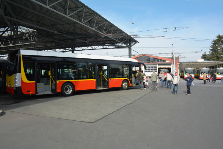 Dopravní podnik otevřel dveře návštěvníkům