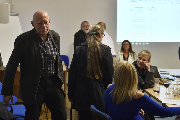 Budějcká ODS se sešla ve svém sídle v Branišovské ulici.