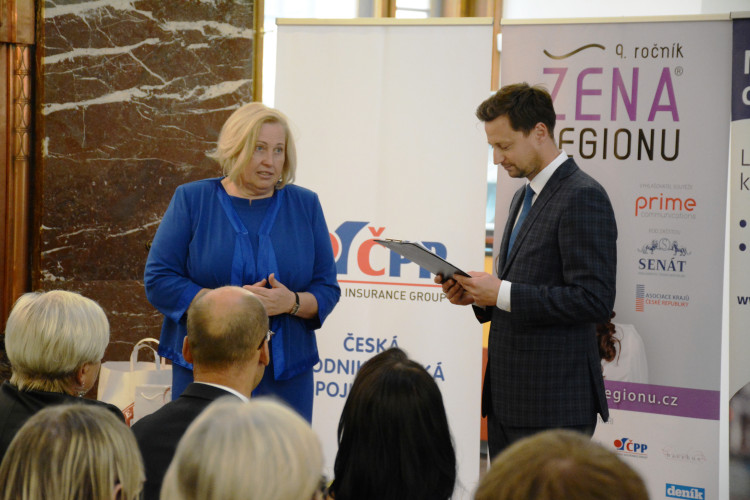 Ženou regionu se  stala Tereza Melišová, pomáhá dětem v nemocnicích i azylových domech 