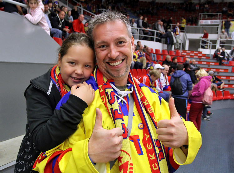 Fanoušci měli důvod k úsměvu