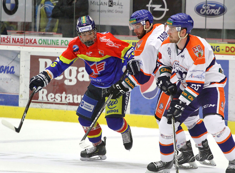 Nebojácný Martin Beránek se dere do útoku