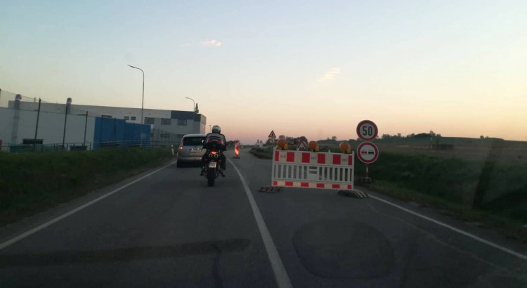 Dopravní omezení v Kostelci u Jihlavy