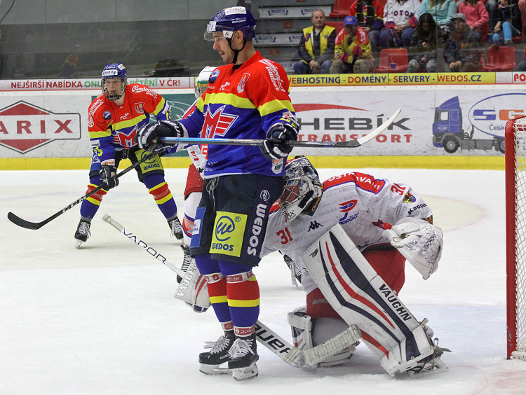 Clonění gólmanovi. Tahle disciplína jde Martinu Heřmanovi na jedničku
