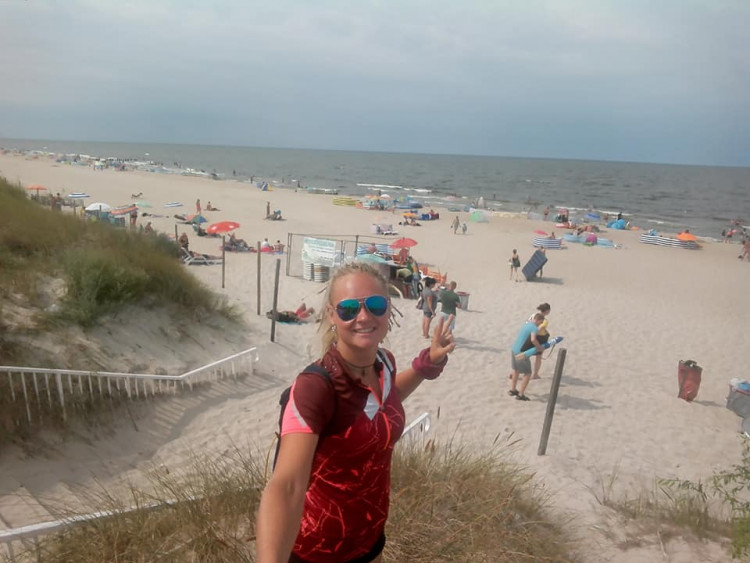 Alena Ledlová projíždí celou Evropu na kole