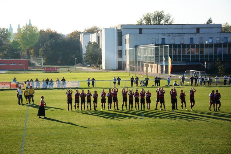 Slavia Hradec Králové vybojovala historické vítězství