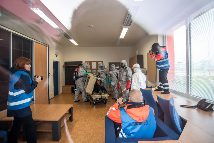 Cvičení Výskyt vysoce nakažlivé nemoci