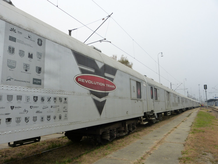 Protidrogový vlak v Jihlavě